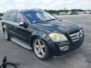 2009 Mercedes-Benz GL-Class 5.5L with VIN 4JGBF86E49A458359, listed as a IAAI auction lot 41808818 with 114,048 mi miles. Bid and sale history available at carsss.com. Image 6.