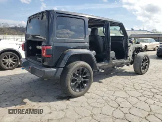 2022 Jeep Wrangler Unlimited Sahara с VIN 1C4JJXP68NW238204, выставлен на аукционе Copart как лот 49292205 с пробегом 35 058 миль миль и Списание • Salvage title. История ставок и продаж доступна на DreamBid. Изображение 3.