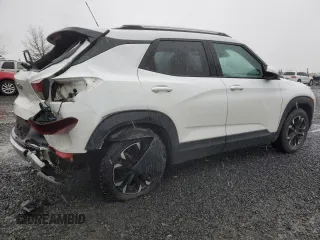 2021 Chevrolet TrailBlazer LT with VIN KL79MRSL5MB133920, listed as a Copart auction lot 45264704 with 52,720 mi miles and . Bid and sale history available at DreamBid. Image 3.