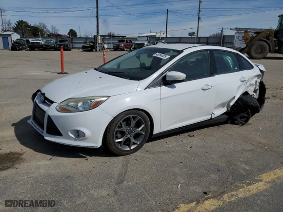 2014 Ford Focus SE with VIN 1FADP3F20EL325962, listed as a Copart auction lot 48084805 with NaN miles and Salvage Title. Bid and sale history available at carsss.com. Image 1.