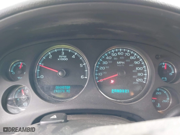 2008 Chevrolet Silverado 1500 LTZ with VIN 2GCEK13Y881162613, listed as a IAAI auction lot 41893222 with 192,078 mi miles. Bid and sale history available at carsss.com. Image 7.