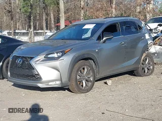 2016 Lexus NX 200t with VIN JTJYARBZ5G2047875, listed as a IAAI auction lot 41228224 with 176,567 mi miles. Bid and sale history available at carsss.com. Image 2.