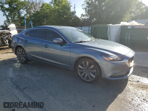 2018 Mazda Mazda6 Touring with VIN JM1GL1VM6J1331278, listed as a Copart auction lot 51580105 with 78,031 mi miles and Salvage Title. Bid and sale history available at carsss.com. Image 4.