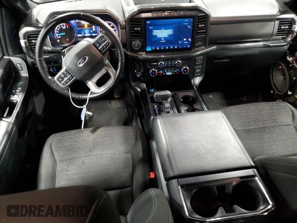 2022 Ford F-150 XL with VIN 1FTFW1E82NFA29355, listed as a Copart auction lot 60212125 with 89,709 mi miles and Salvage title. Bid and sale history available at DreamBid. Image 8.