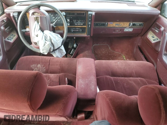 1996 Buick Century Special with VIN 1G4AG53M1T6477562, listed as a Copart auction lot 47639775 with 158,827 mi miles and Salvage Title. Bid and sale history available at carsss.com. Image 8.