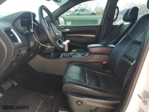 2017 Dodge Durango R/T with VIN 1C4SDJCT5HC891051, listed as a Copart auction lot 44172665 with 134,210 mi miles and Salvage Title. Bid and sale history available at carsss.com. Image 7.