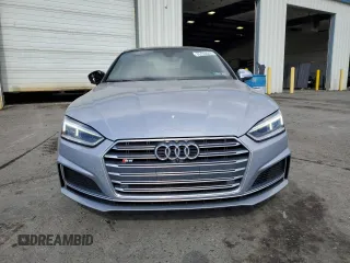 2018 Audi S5 Prestige z VIN WAUR4AF51JA093401, wystawiony jako Copart lot #75174444 z przebiegiem 67 483 mil mil oraz Szkoda całkowita • Salvage title. Historia ofert i sprzedaży dostępna na DreamBid. Obrazek 5.