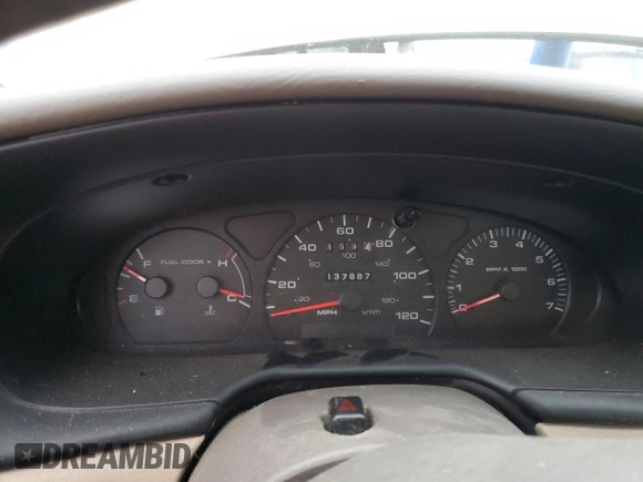 2001 Mercury Sable LS Premium with VIN 1MEFM55S61G639738, listed as a Copart auction lot 85276154 with 137,887 mi miles and Salvage Title. Bid and sale history available at DreamBid. Image 9.