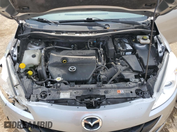 2015 Mazda 5 Sport with VIN JM1CW2BL4F0181336, listed as a Copart auction lot 60156025 with 72,079 mi miles and Salvage title. Bid and sale history available at DreamBid. Image 12.
