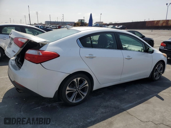 2015 Kia Forte EX with VIN KNAFZ4A88F5336886, listed as a Copart auction lot 54187295 with 106,653 mi miles and Salvage Title. Bid and sale history available at carsss.com. Image 3.