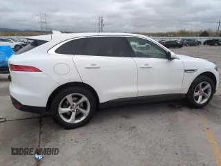 2019 Jaguar F-Pace 25t z VIN SADCS2FX0KA602177, wystawiony jako Copart lot #54498345 z przebiegiem 91 122 mil mil oraz Szkody całkowita. Historia ofert i sprzedaży dostępna na DreamBid. Obrazek 3.