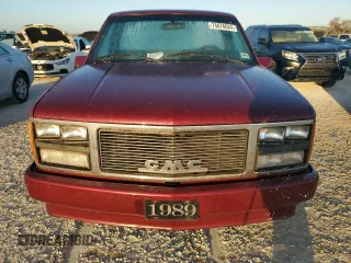 1989 GMC Sierra 1500 with VIN 1GTDC14HXKZ548889, listed as a Copart auction lot 74876684 with 205,365 mi miles and Salvage Title. Bid and sale history available at DreamBid. Image 5.
