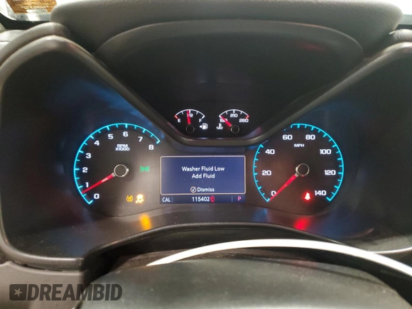2020 Chevrolet Colorado 4WD LT with VIN 1GCGTCEN6L1147353, listed as a Copart auction lot 49418695 with 115,402 mi miles and Salvage Title. Bid and sale history available at carsss.com. Image 9.