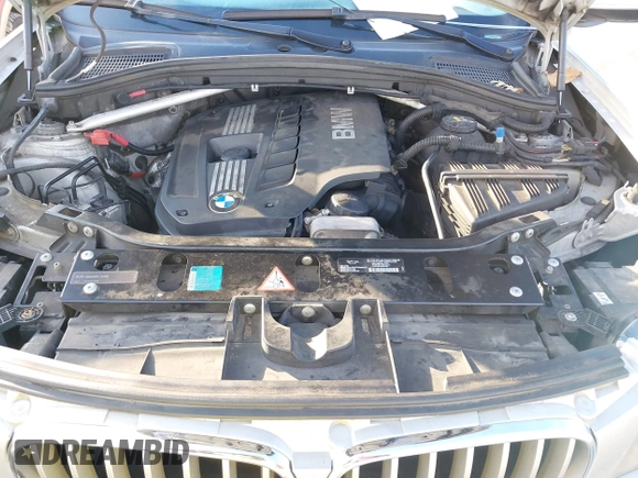 2011 BMW X3 28i with VIN 5UXWX5C50BL703124, listed as a IAAI auction lot 41563175 with 216,317 mi miles. Bid and sale history available at carsss.com. Image 10.
