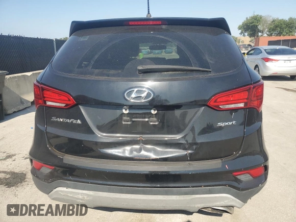 2018 Hyundai Santa Fe 2.4L with VIN 5NMZT3LB3JH094700, listed as a Copart auction lot 57342945 with 178,756 mi miles and Clean title. Bid and sale history available at DreamBid. Image 6.