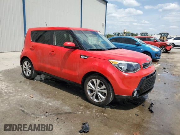 2016 Kia Soul + with VIN KNDJP3A52G7861368, listed as a Copart auction lot 54333335 with 91,454 mi miles and Salvage Title. Bid and sale history available at carsss.com. Image 4.