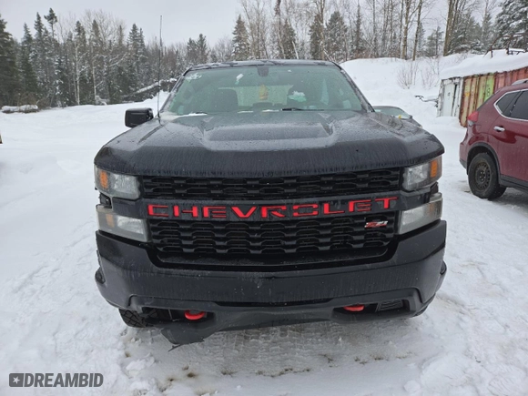 2019 Chevrolet Silverado 1500 Custom Trail Boss with VIN 1GCPYCEF8KZ414311, listed as a Copart auction lot 44328785 with 160,718 mi miles and Salvage Title. Bid and sale history available at carsss.com. Image 5.