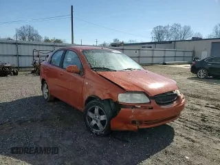 2006 Chevrolet Aveo LT with VIN KL1TG56686B562427, listed as a Copart auction lot 45393615 with 211,170 mi miles and Salvage title. Bid and sale history available at DreamBid. Image 11.