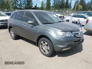 2008 Acura MDX Tech Pkg with VIN 2HNYD28348H536842, listed as a IAAI auction lot 42100906 with 179,050 mi miles. Bid and sale history available at carsss.com. Image 1.