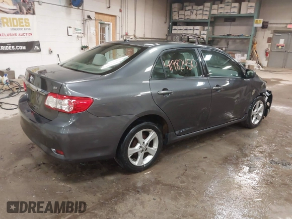 2012 Toyota Corolla L with VIN 2T1BU4EE5CC900539, listed as a IAAI auction lot 41982450 with 261,494 mi miles and . Bid and sale history available at DreamBid. Image 4.