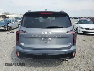 2024 Kia Telluride SX Prestige X-Line with VIN 5XYP5DGC7RG519898, listed as a Copart auction lot 51550725 with 8,091 mi miles and Salvage title. Bid and sale history available at DreamBid. Image 6.