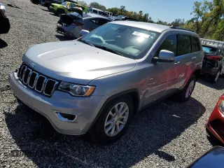 2021 Jeep Grand Cherokee Laredo E with VIN 1C4RJEAG7MC831190, listed as a Copart auction lot 59054775 with 29,488 mi miles and Salvage title. Bid and sale history available at DreamBid. Image 1.