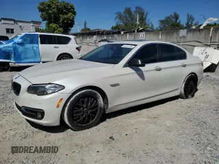 2014 BMW 5 Series 528i with VIN WBA5A5C5XED501837, listed as a Copart auction lot 49767485 with 113,918 mi miles and Salvage Title. Bid and sale history available at carsss.com. Image 1.