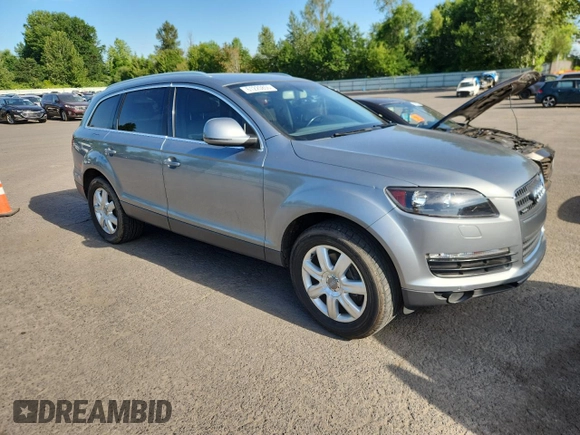 2008 Audi Q7 Premium with VIN WA1BY94L88D030839, listed as a Copart auction lot 61220855 with 192,790 mi miles and Salvage title. Bid and sale history available at DreamBid. Image 4.