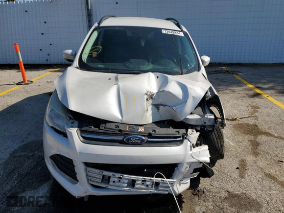 2015 Ford Escape SE with VIN 1FMCU0GX2FUC81669, listed as a Copart auction lot 72949834 with 108,888 mi miles and Salvage Title. Bid and sale history available at carsss.com. Image 5.
