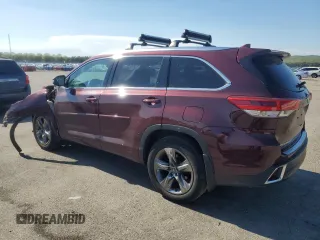 2018 Toyota Highlander Limited z VIN 5TDDZRFH4JS498761, wystawiony jako Copart lot #55915185 z przebiegiem 61 244 mil mil oraz Szkoda całkowita • Salvage title. Historia ofert i sprzedaży dostępna na DreamBid. Obrazek 2.