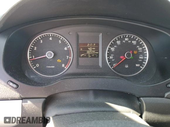 2013 Volkswagen Jetta SE with VIN 3VWDP7AJ8DM412583, listed as a Copart auction lot 49810235 with 180,595 mi miles and Clean title. Bid and sale history available at DreamBid. Image 9.