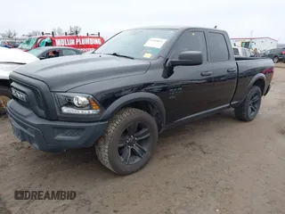 2021 Ram 1500 Classic Warlock with VIN 1C6RR7GG1MS505815, listed as a IAAI auction lot 41498811 with 91,884 mi miles. Bid and sale history available at carsss.com. Image 2.