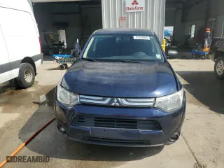 2014 Mitsubishi Outlander ES with VIN JA4AD2A32EZ007803, listed as a Copart auction lot 47104045 with 140,385 mi miles and Salvage Title. Bid and sale history available at carsss.com. Image 5.