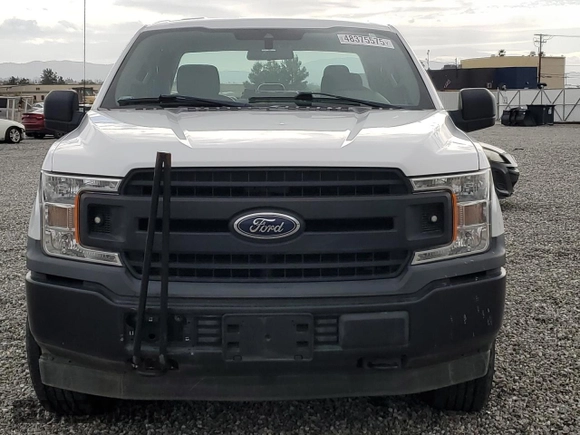 2020 Ford F-150 XL with VIN 1FTEX1EB6LKD80357, listed as a Copart auction lot 48375575 with 29,498 mi miles and Salvage Title. Bid and sale history available at carsss.com. Image 5.