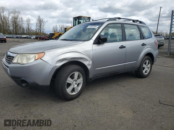 2010 Subaru Forester 2.5X with VIN JF2SH6BC7AH773757, listed as a Copart auction lot 51097255 with 239,740 mi miles and Salvage Title. Bid and sale history available at carsss.com. Image 1.