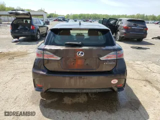 2015 Lexus CT 200h Hybrid with VIN JTHKD5BH1F2212365, listed as a Copart auction lot 52435775 with 80,294 mi miles and Salvage Title. Bid and sale history available at carsss.com. Image 6.