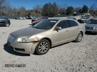 2006 Mercury Milan with VIN 3MEFM07146R616630, listed as a Copart auction lot 47645925 with 160,080 mi miles and Salvage Title. Bid and sale history available at carsss.com. Image 1.