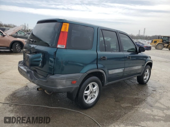 1997 Honda CR-V with VIN JHLRD1843VC020034, listed as a Copart auction lot 49144325 with 290,095 mi miles and Salvage Title. Bid and sale history available at carsss.com. Image 3.