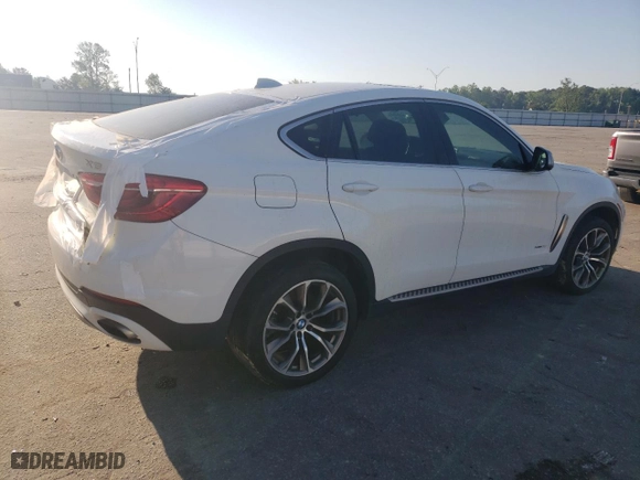 2015 BMW X6 xDrive50i with VIN 5UXKU6C56F0R33500, listed as a Copart auction lot 53286955 with 0 mi miles and Clean Title. Bid and sale history available at carsss.com. Image 3.