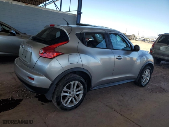 2011 Nissan Juke SL with VIN JN8AF5MR2BT000287, listed as a Copart auction lot 46642325 with 102,429 mi miles and Clean Title. Bid and sale history available at carsss.com. Image 3.