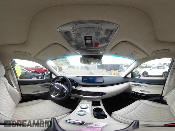 2025 Genesis GV70 Sport with VIN 5NMMCDTC3SH033082, listed as a IAAI auction lot 42116975 with 1,337 mi miles and . Bid and sale history available at DreamBid. Image 18.