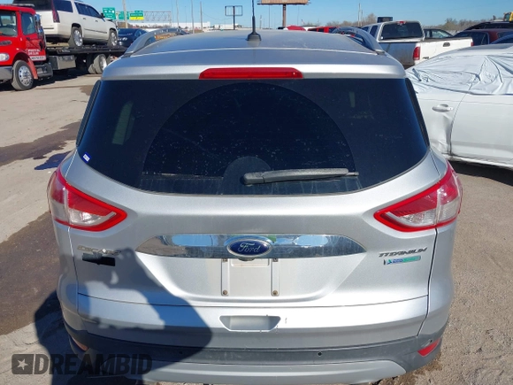 2014 Ford Escape Titanium with VIN 1FMCU0JX7EUC59643, listed as a IAAI auction lot 41082952 with 143,899 mi miles. Bid and sale history available at carsss.com. Image 17.
