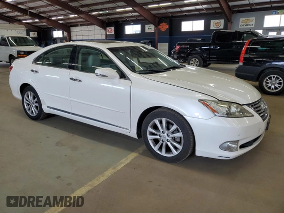 2011 Lexus ES with VIN JTHBK1EG3B2421571, listed as a Copart auction lot 54502155 with 184,590 mi miles and Salvage Title. Bid and sale history available at carsss.com. Image 4.