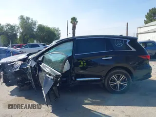 2020 Infiniti QX60 Luxe with VIN 5N1DL0MN2LC519810, listed as a IAAI auction lot 41593542 with Not provided miles and . Bid and sale history available at DreamBid. Image 13.