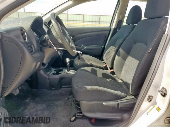 2016 Nissan Versa S with VIN 3N1CN7AP0GL819013, listed as a Copart auction lot 60216245 with 157,300 mi miles and Salvage title. Bid and sale history available at DreamBid. Image 7.