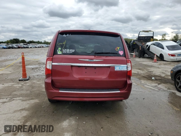 2016 Chrysler Town & Country Touring with VIN 2C4RC1BG6GR254147, listed as a Copart auction lot 72920194 with 158,845 mi miles and Salvage Title. Bid and sale history available at DreamBid. Image 6.