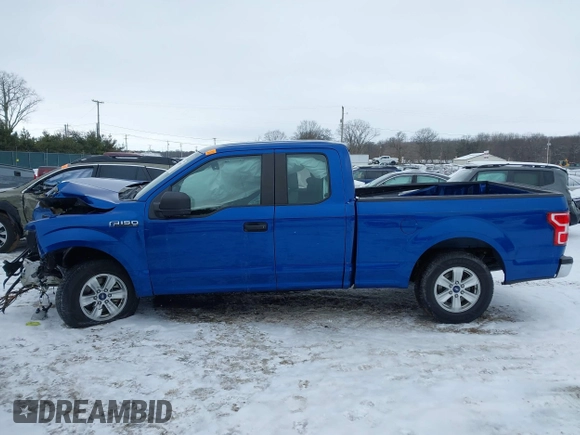 2018 Ford F-150 XL with VIN 1FTEX1CB3JFB23293, listed as a IAAI auction lot 41619965 with 53,655 mi miles and . Bid and sale history available at DreamBid. Image 15.