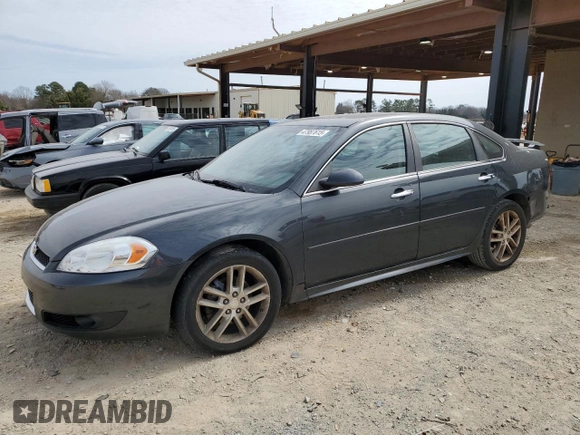 2012 Chevrolet Impala LTZ with VIN 2G1WC5E35C1315525, listed as a Copart auction lot 47987615 with 130,099 mi miles and Salvage Title. Bid and sale history available at DreamBid. Image 1.