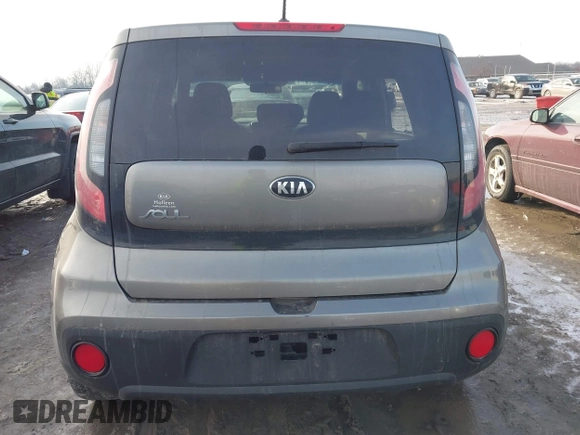 2018 Kia Soul with VIN KNDJN2A20J7570249, listed as a IAAI auction lot 41563871 with 104,385 mi miles and . Bid and sale history available at DreamBid. Image 16.