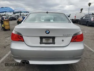 2006 BMW 5 Series 530i with VIN WBANE73546CM42338, listed as a Copart auction lot 50972655 with 133,483 mi miles and Salvage Title. Bid and sale history available at carsss.com. Image 6.